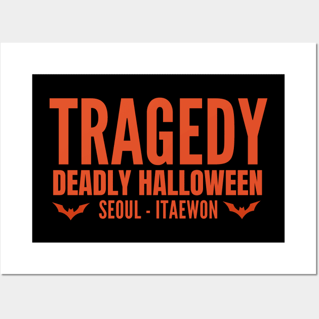 Tragedy halloween 150 Wall Art by PumpkinStudioart